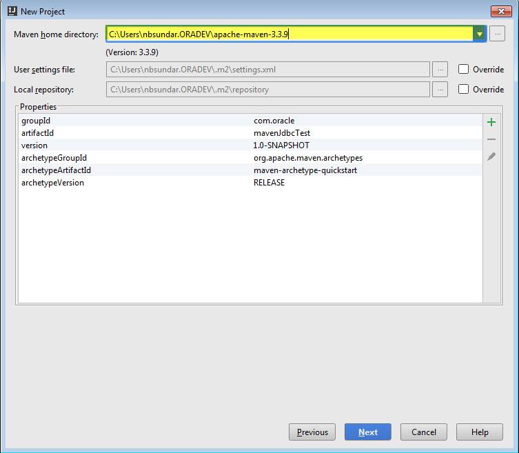 Get Oracle JDBC drivers from the Oracle Maven Repository NetBeans