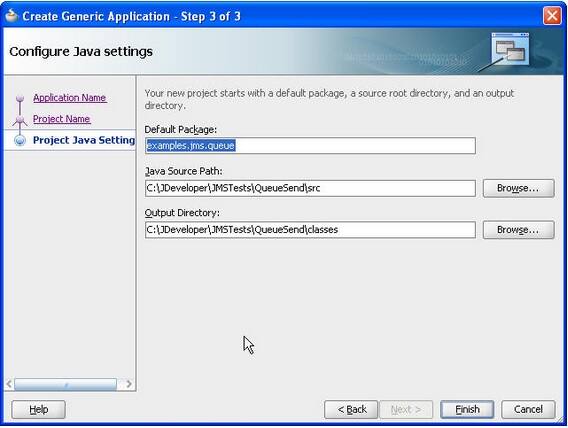 JMS Step 2 - Using the QueueSend.java Sample Program to Send a Message ...