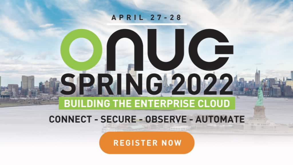 Oracle and MultiCloud Security at the ONUG Spring Conference