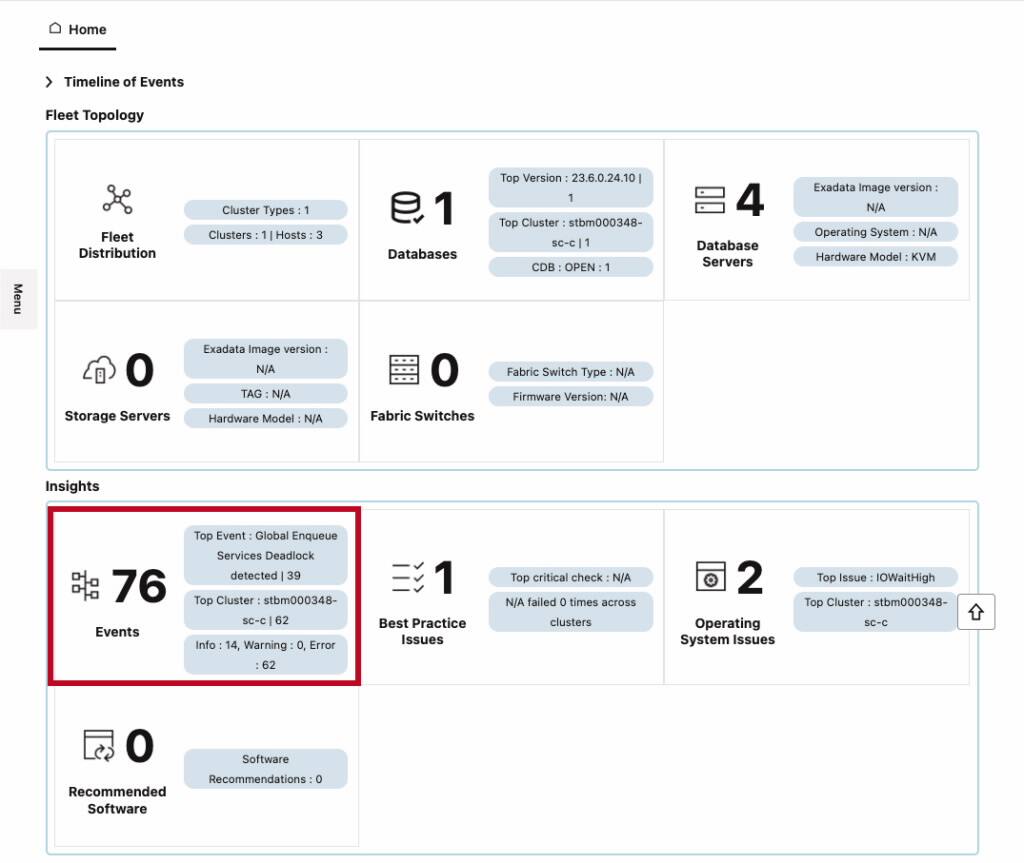 události na domovské stránce