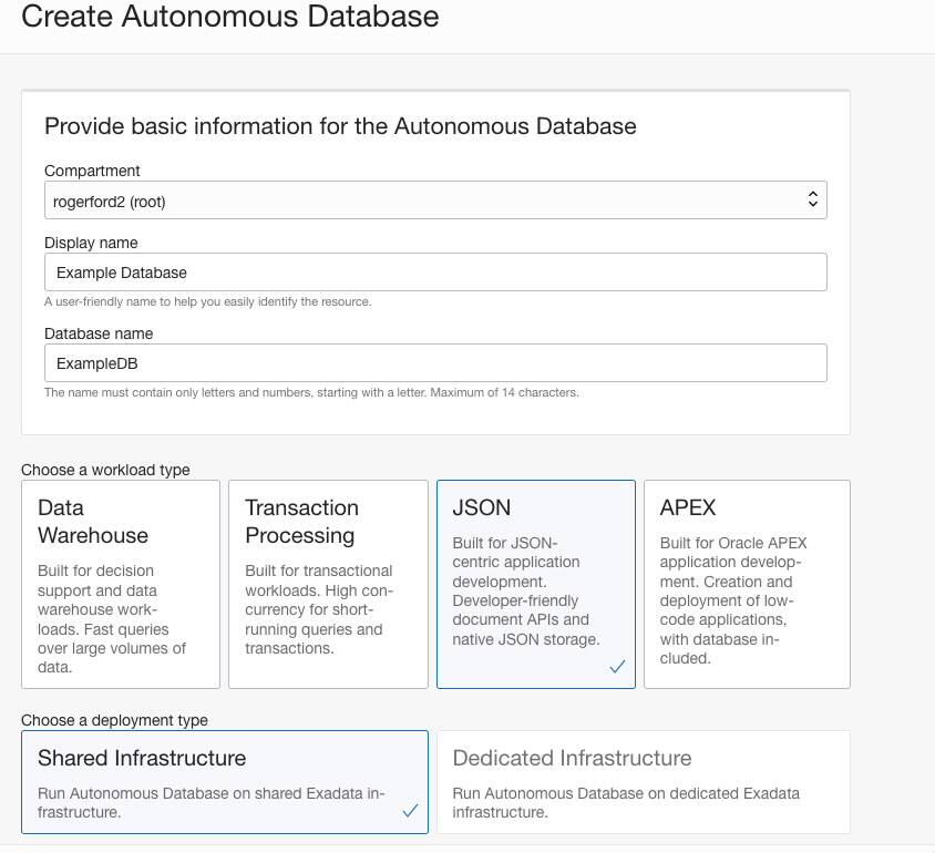 Oracle Database API for MongoDB
