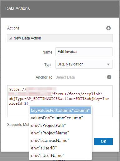 Oracle Fusion Analytics: Use of Deep Links to navigate to Fusion ...