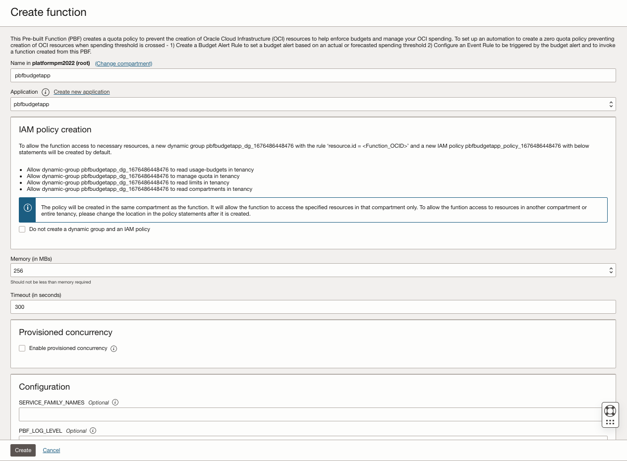 How prebuilt functions make enforcing budgets easier