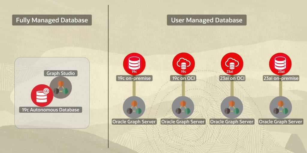 Možnosti nasazení Oracle Graph
