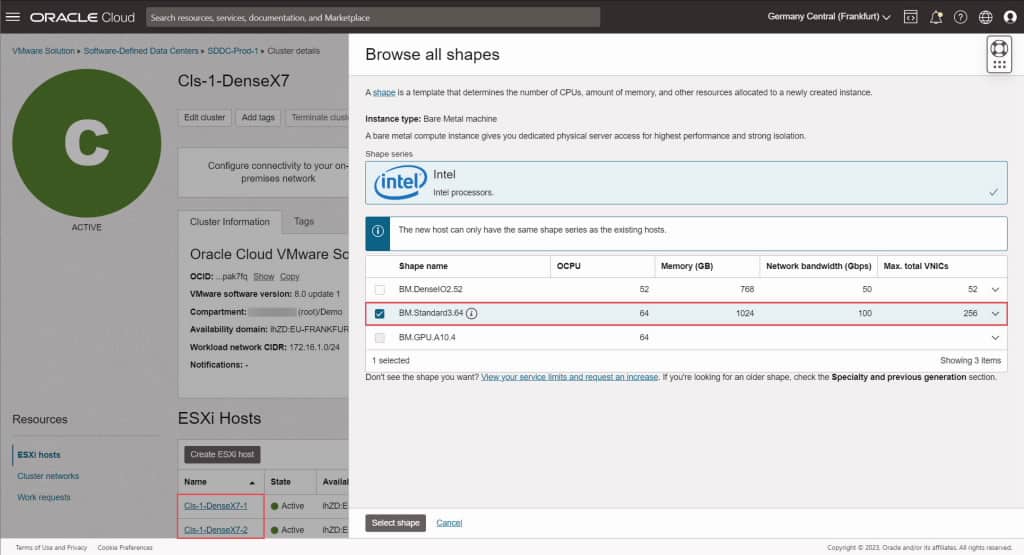 Snímek obrazovky okna Procházet všechny tvary zobrazující všechny dostupné tvary, když vyberete tlačítko Změnit tvar.