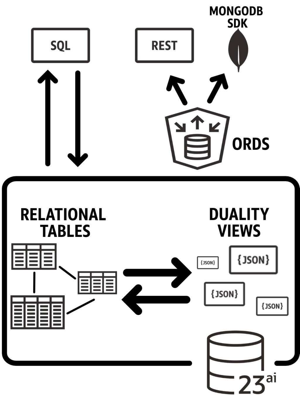 Dualita vztahů JSON