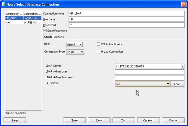 Making Database Connections