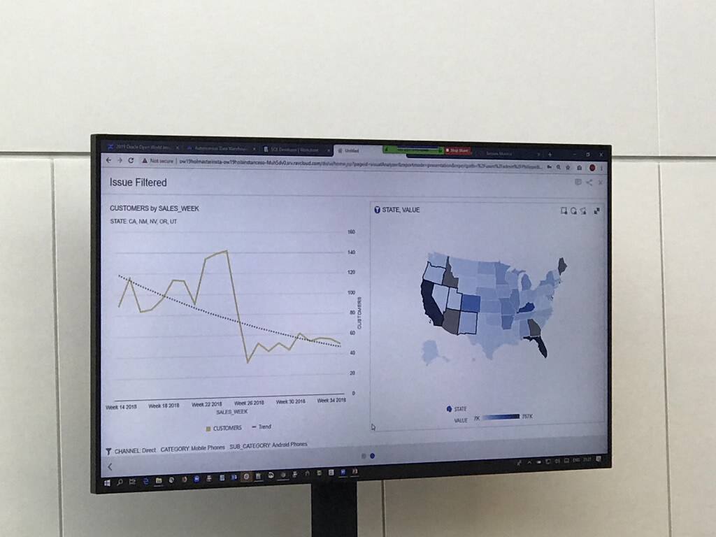 Autonomous Data Warehouse + Oracle Analytics Cloud Hands-on Lab at #OOW19