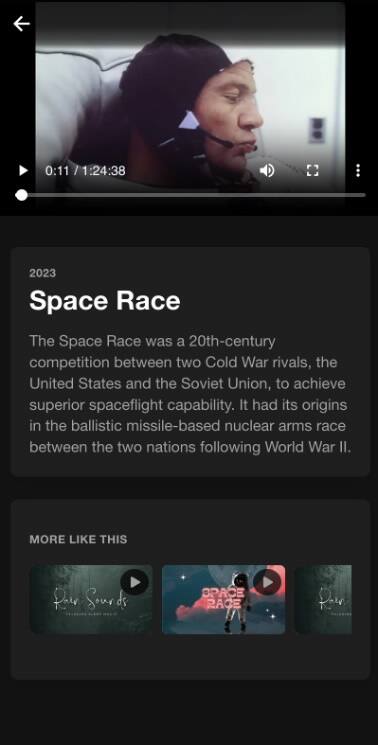 Příklad aplikace pro koncového uživatele.