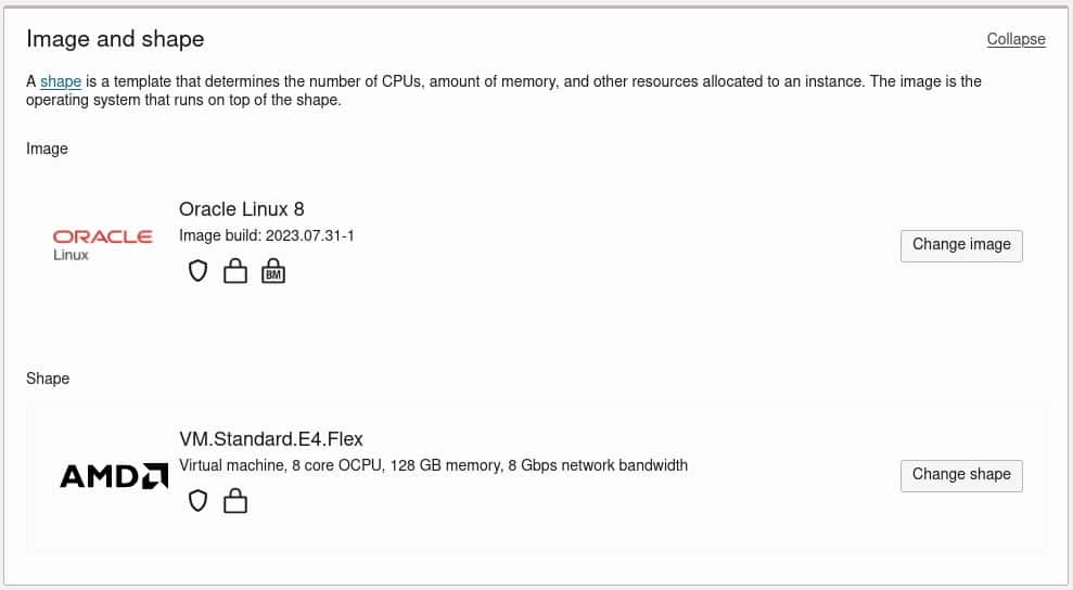 OCI Compute Instance with OL8