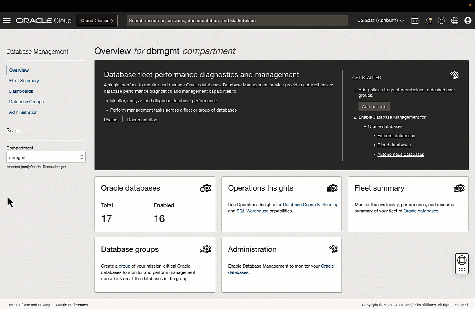 gif for Oracle Database monitoring 