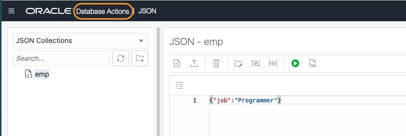 Oracle Database API for MongoDB