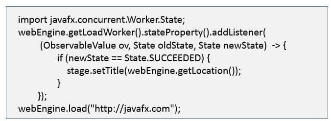 JavaFX WebView Overview