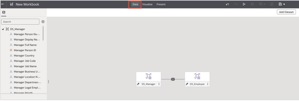 Přejděte na kartu Data