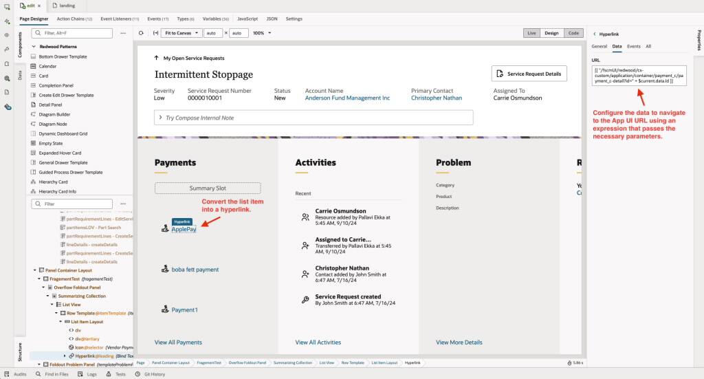 Jak nastavit navigaci hypertextovým odkazem