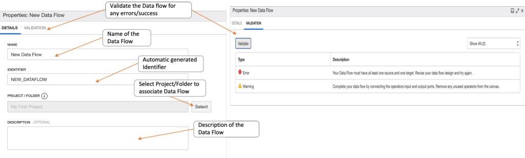 Data Flow overview in Oracle Cloud Infrastructure (OCI) Data Integration