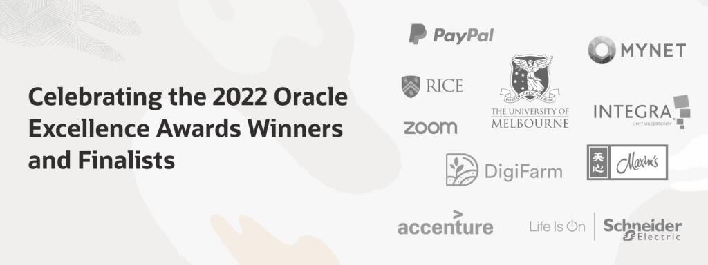 The 2022 Oracle Excellence Awards: Celebrating our customers’ success