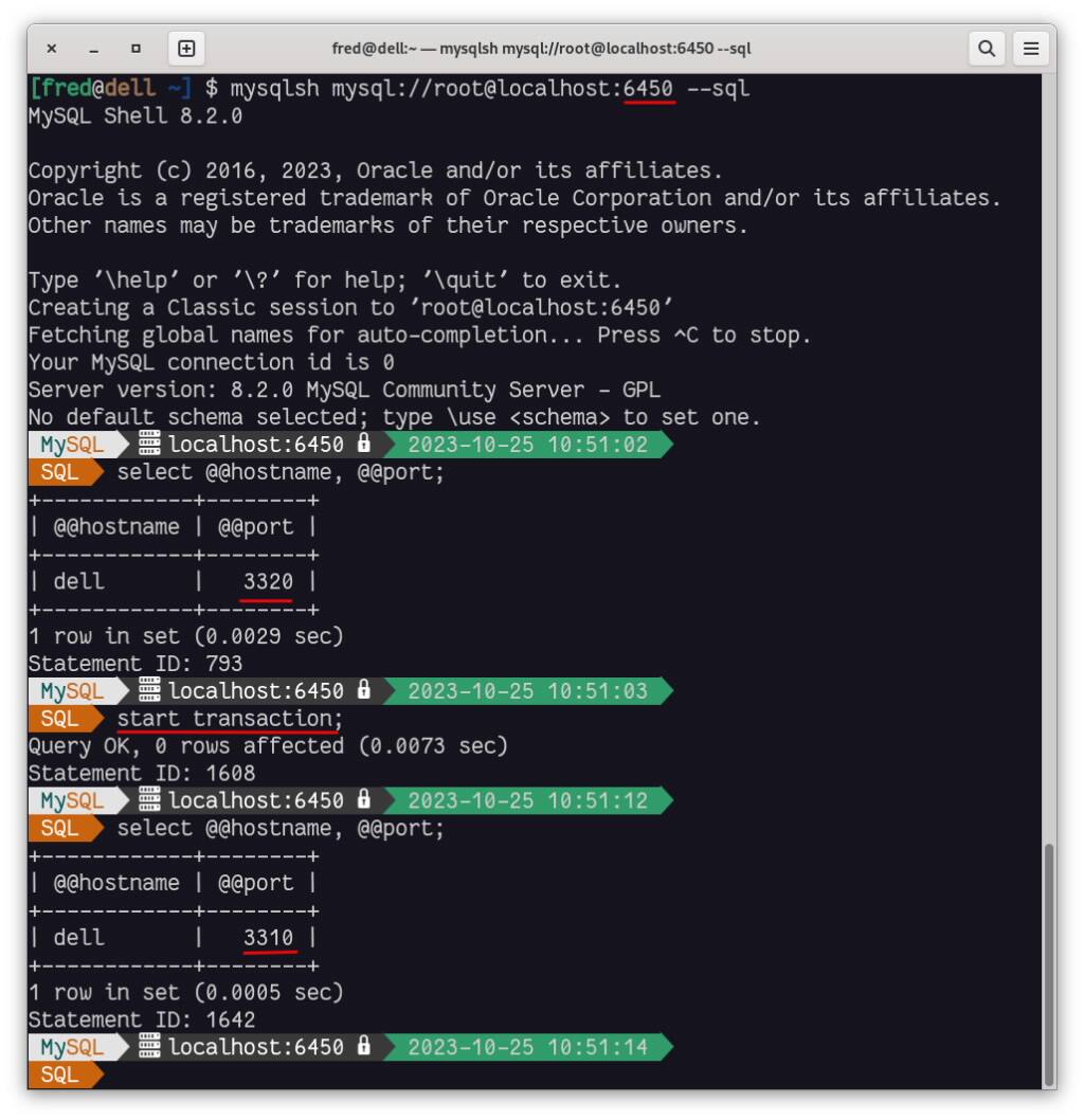 Testing Read/Write Splitting