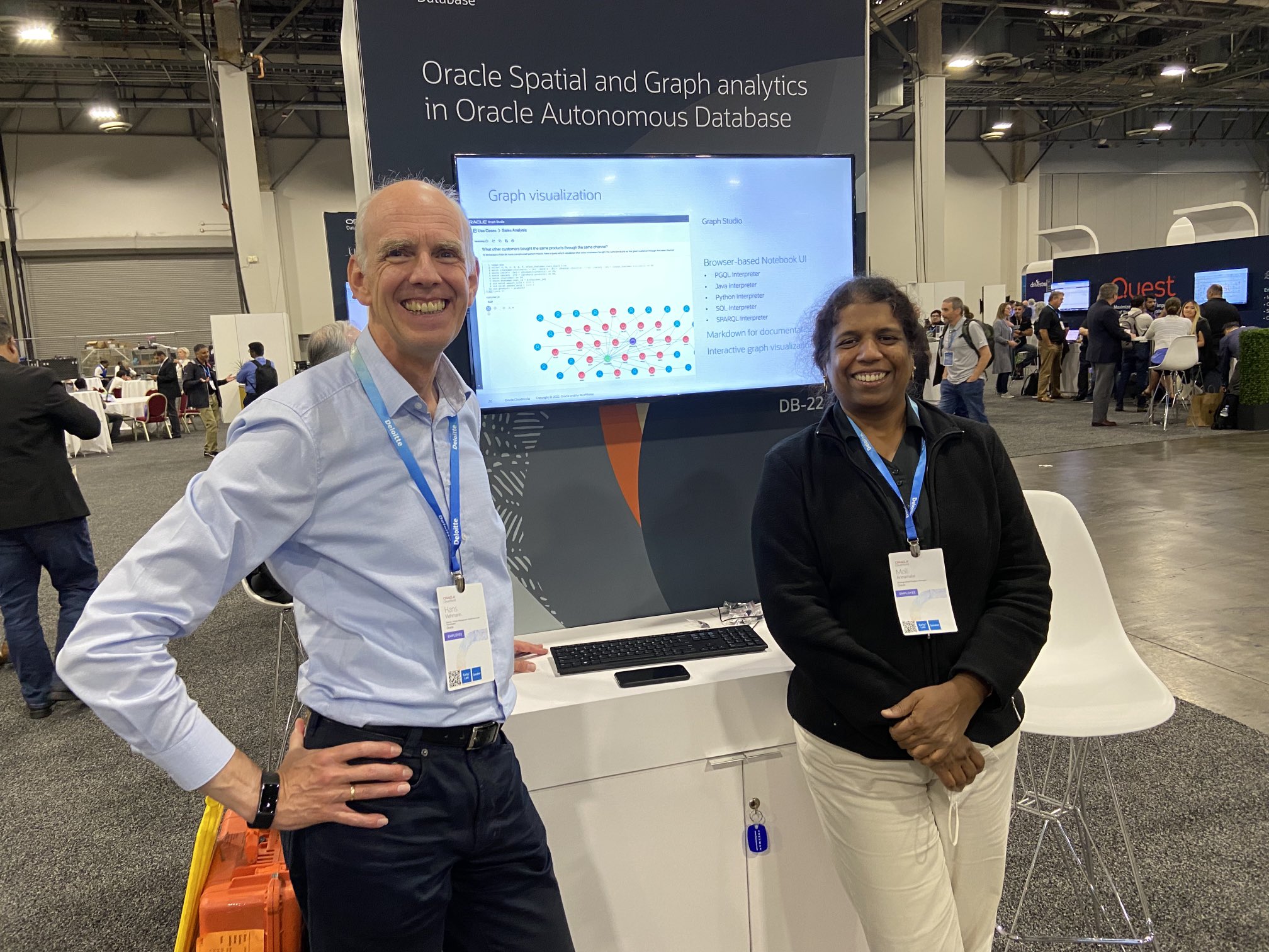 Explore Oracle Graph at Oracle DatabaseWorld at CloudWorld ’23