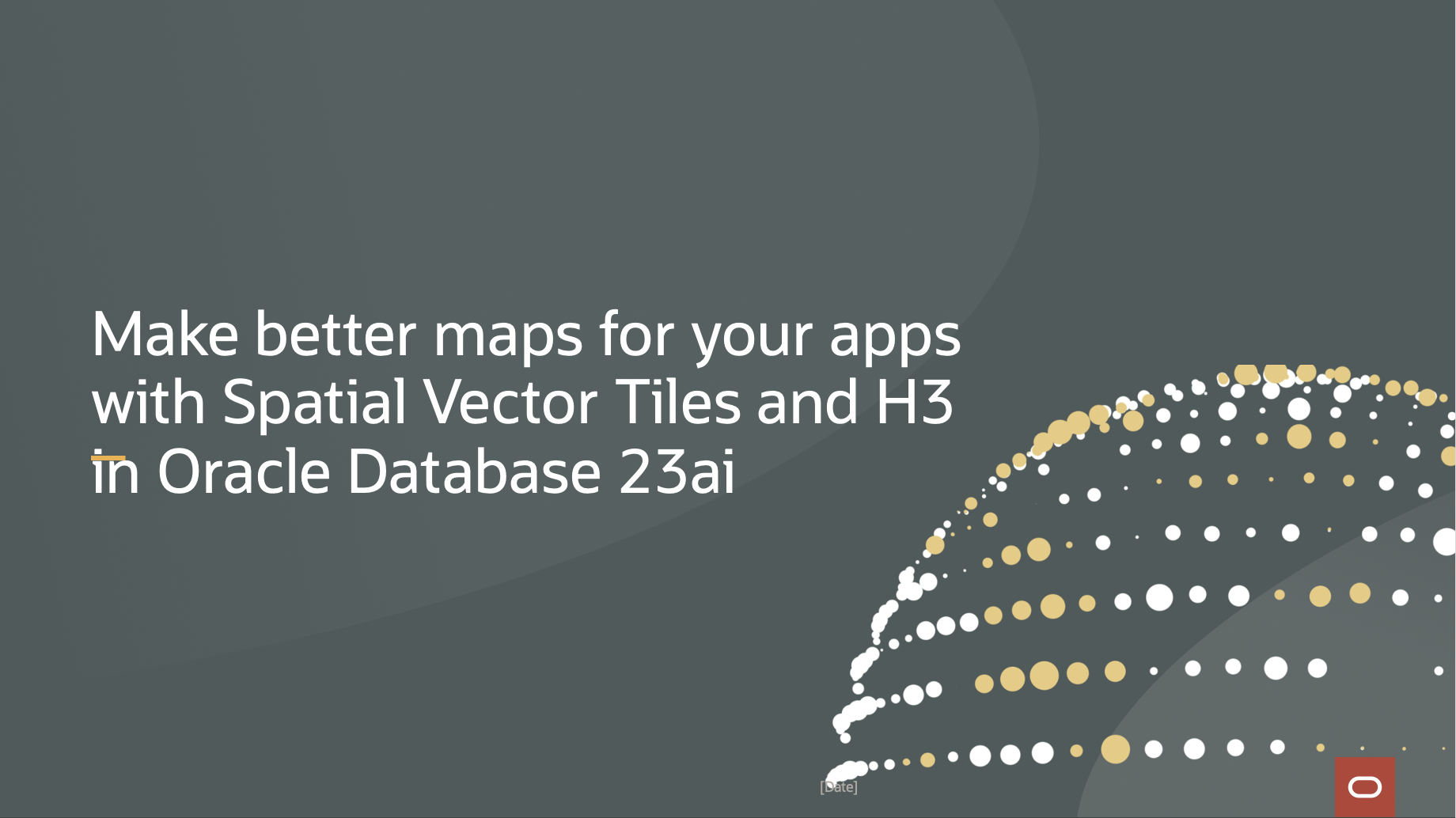 Make Better Maps for Your Apps with Spatial Vector Tiles and H3 in Oracle Database 23ai