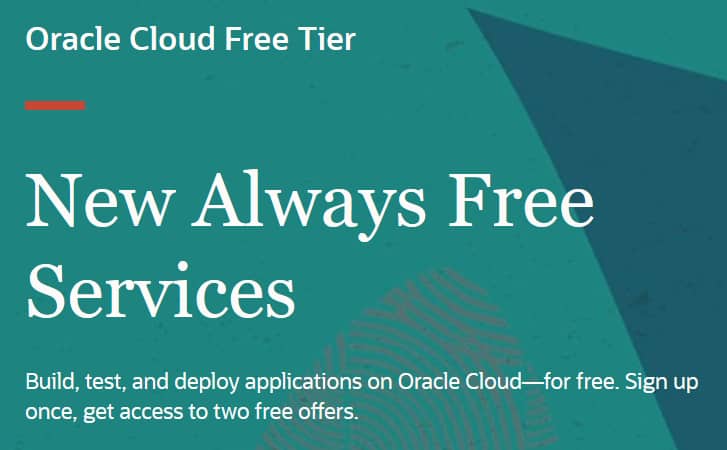 Freedom to Build – Announcing Oracle Cloud Free Tier with New Always ...