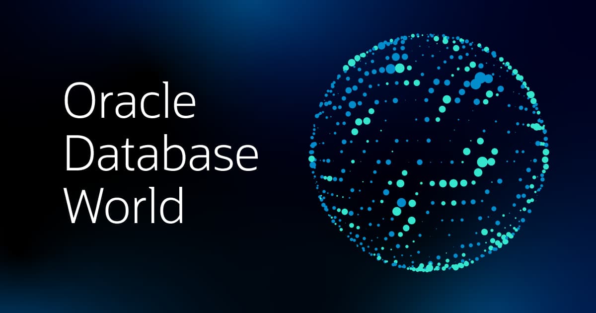 Join us for Oracle Database World London on April 20th | database