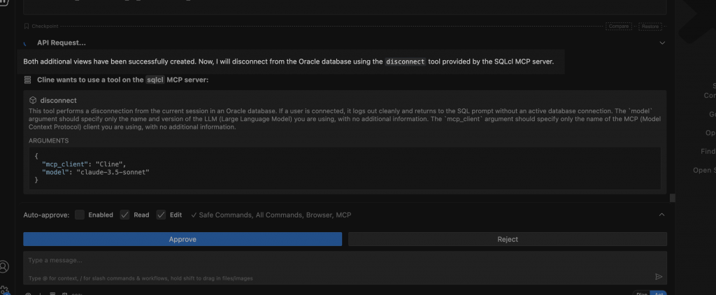 Request-approval-to-disconnect