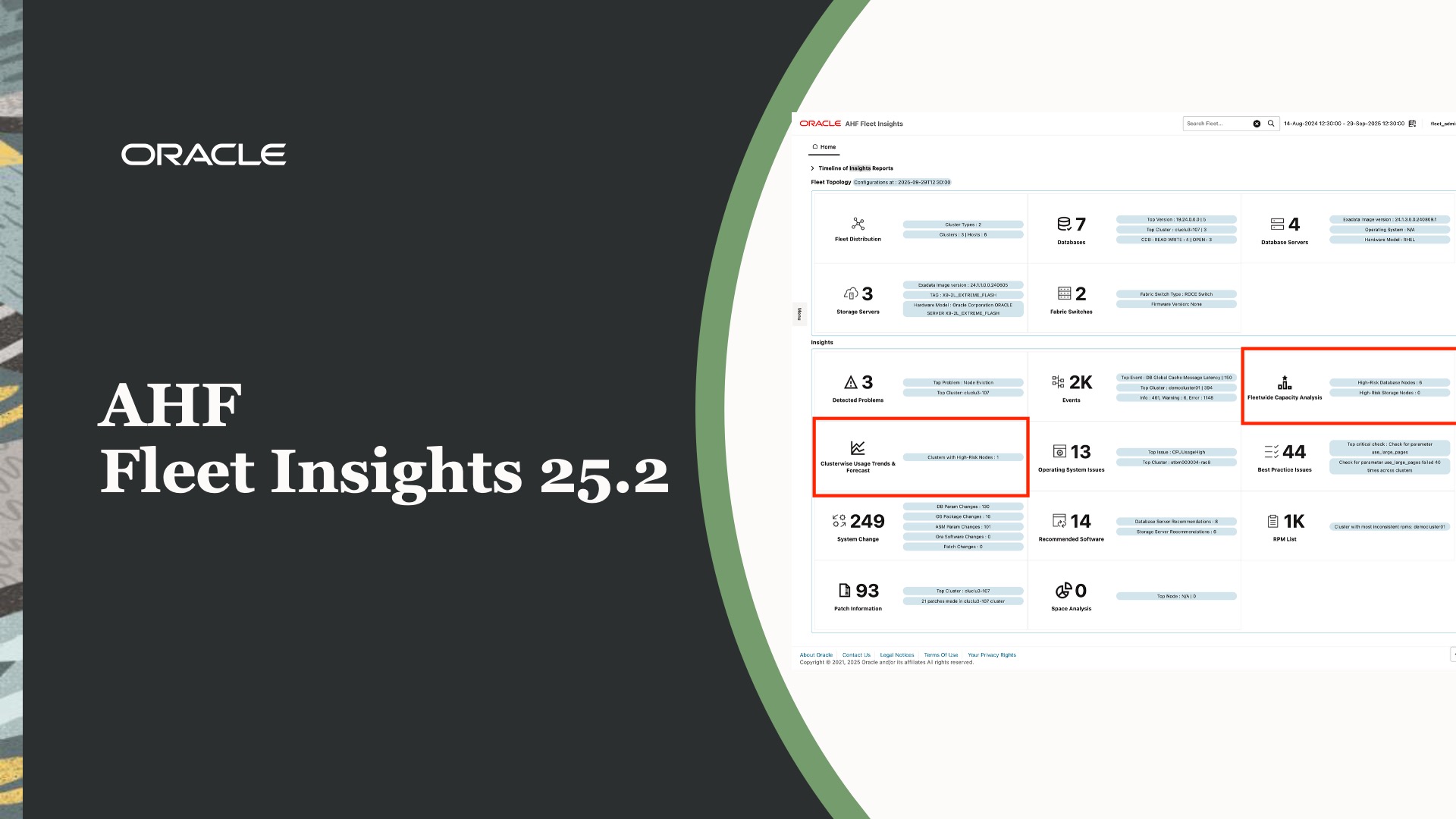 AHF Fleet Insights 25.2 with AI powered Capacity Analysis and Forecast and more!