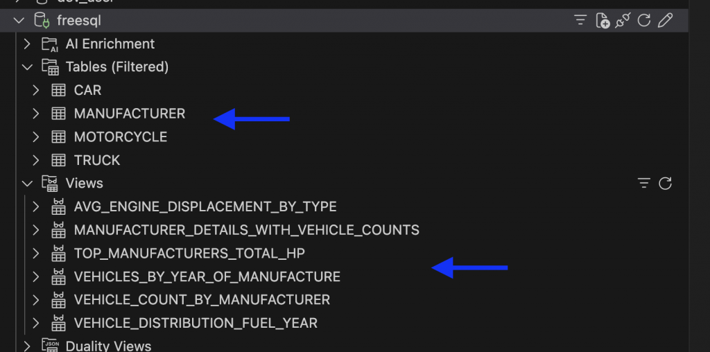 New-schema-objects-in-sql-dev