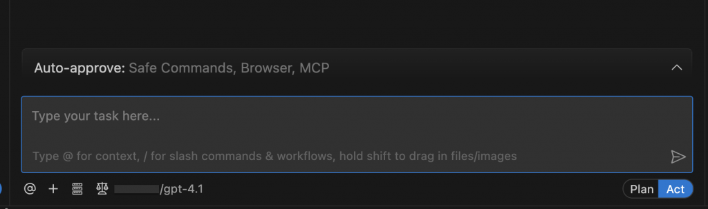 toggle-cline-act-mode