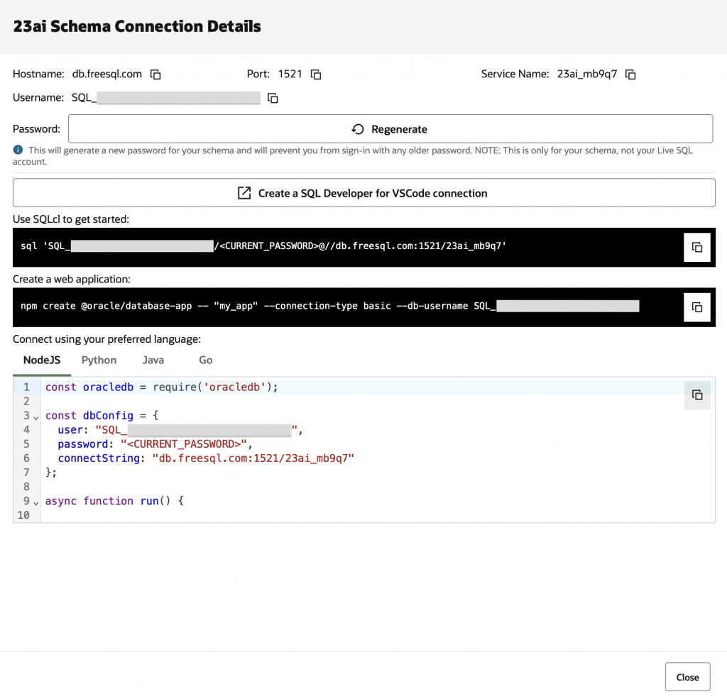 viewing-connection-details-for-free-sql-account