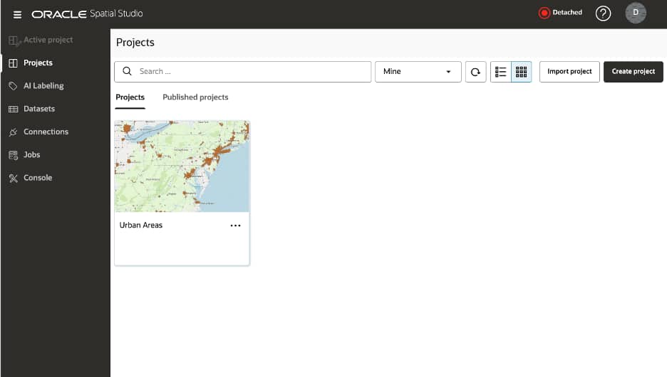 Figure 2: Spatial Studio UI
