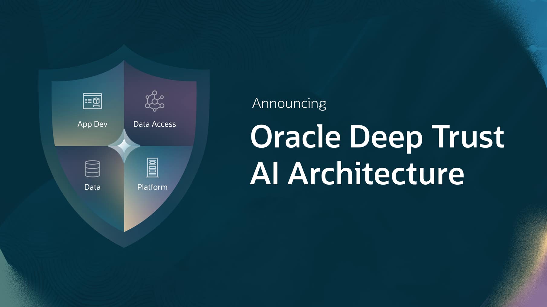 Announcing: Oracle Deep Trust AI architecture
