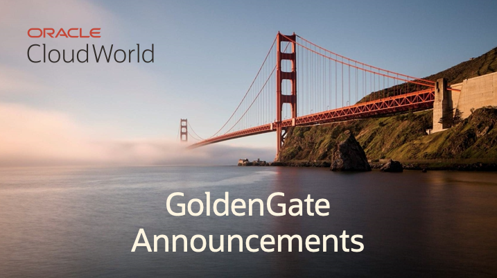 OCI GoldenGate Stream Analytics