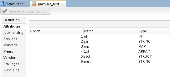 ODI – Hive DDL Generation for Parquet, ORC, Cassandra and so on