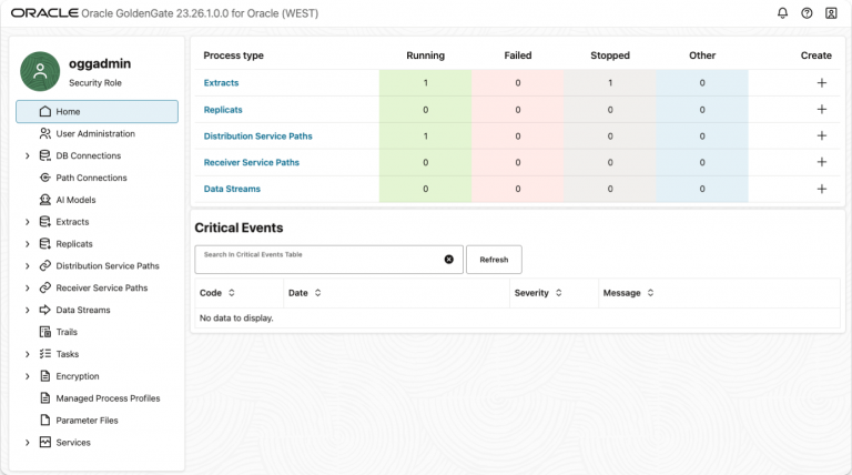 Colstat Tab Announcing Oracle GoldenGate 26ai smarter automation, broader ...