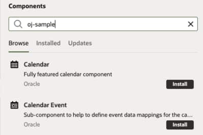 Viewing the Source Code for the oj-sample Components | developers