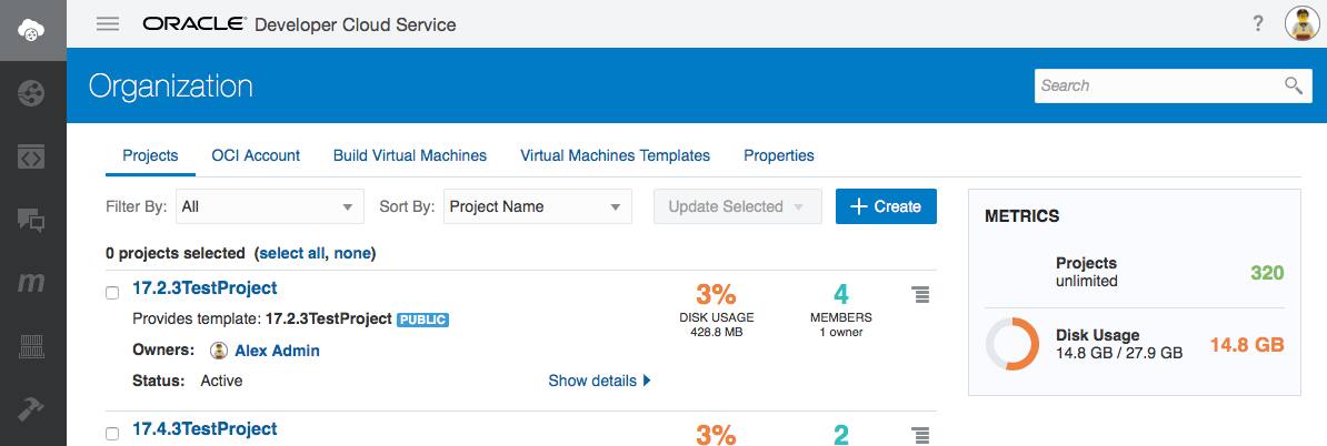New Features in Oracle Developer Cloud – January 2019 | developers