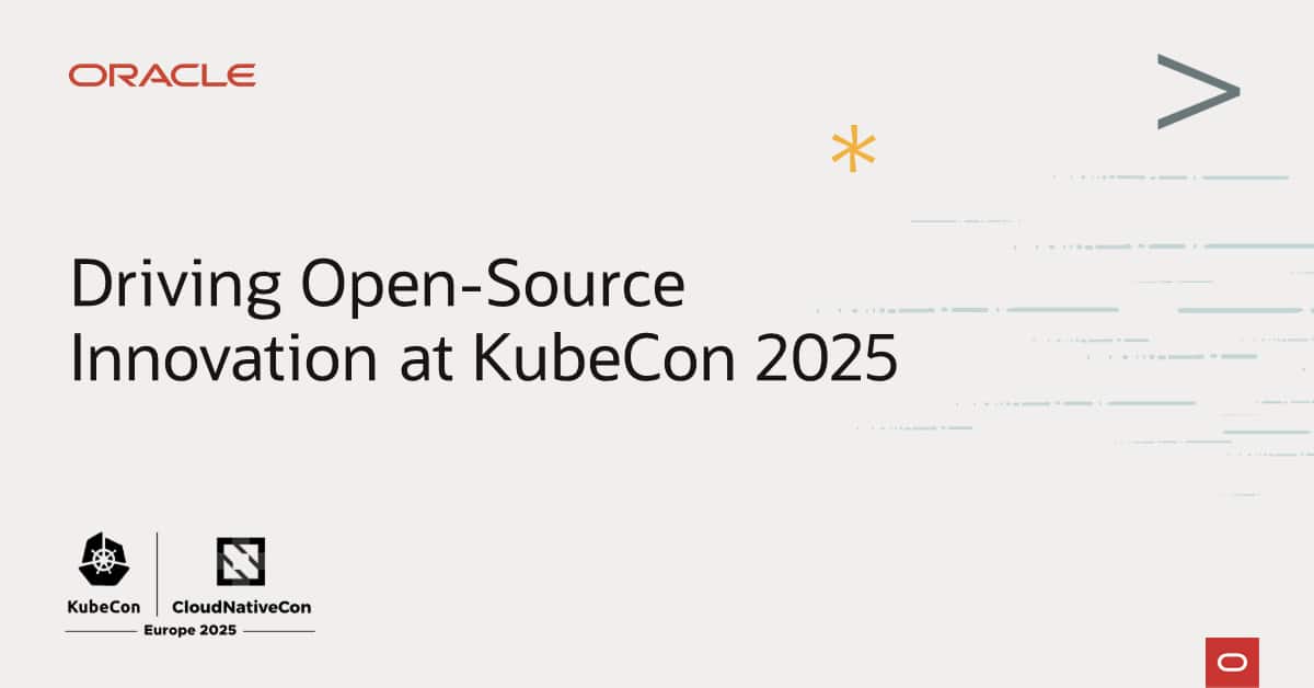 Driving Open-Source Innovation at KubeCon 2025 | developers