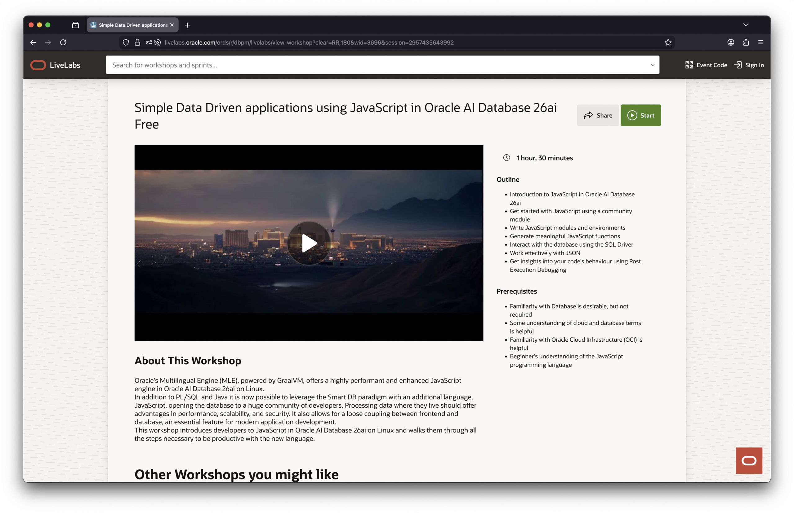 Say hello to the all new server-side JavaScript LiveLab