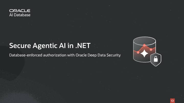 Database-Enforced Authorization for Agentic AI .NET Applications