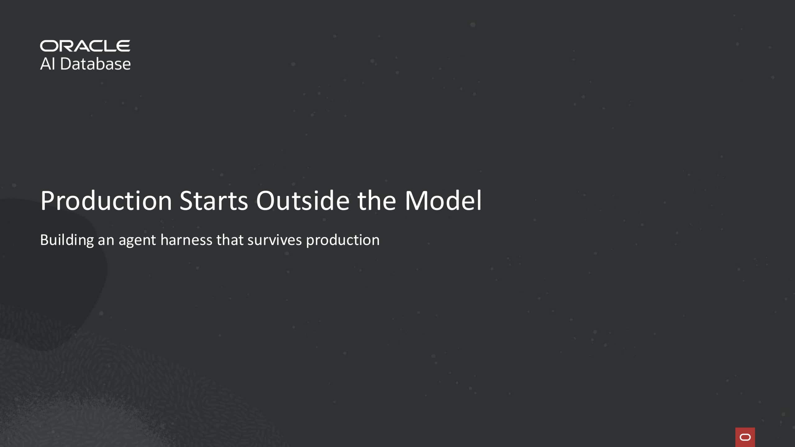 Building an agent harness that survives production