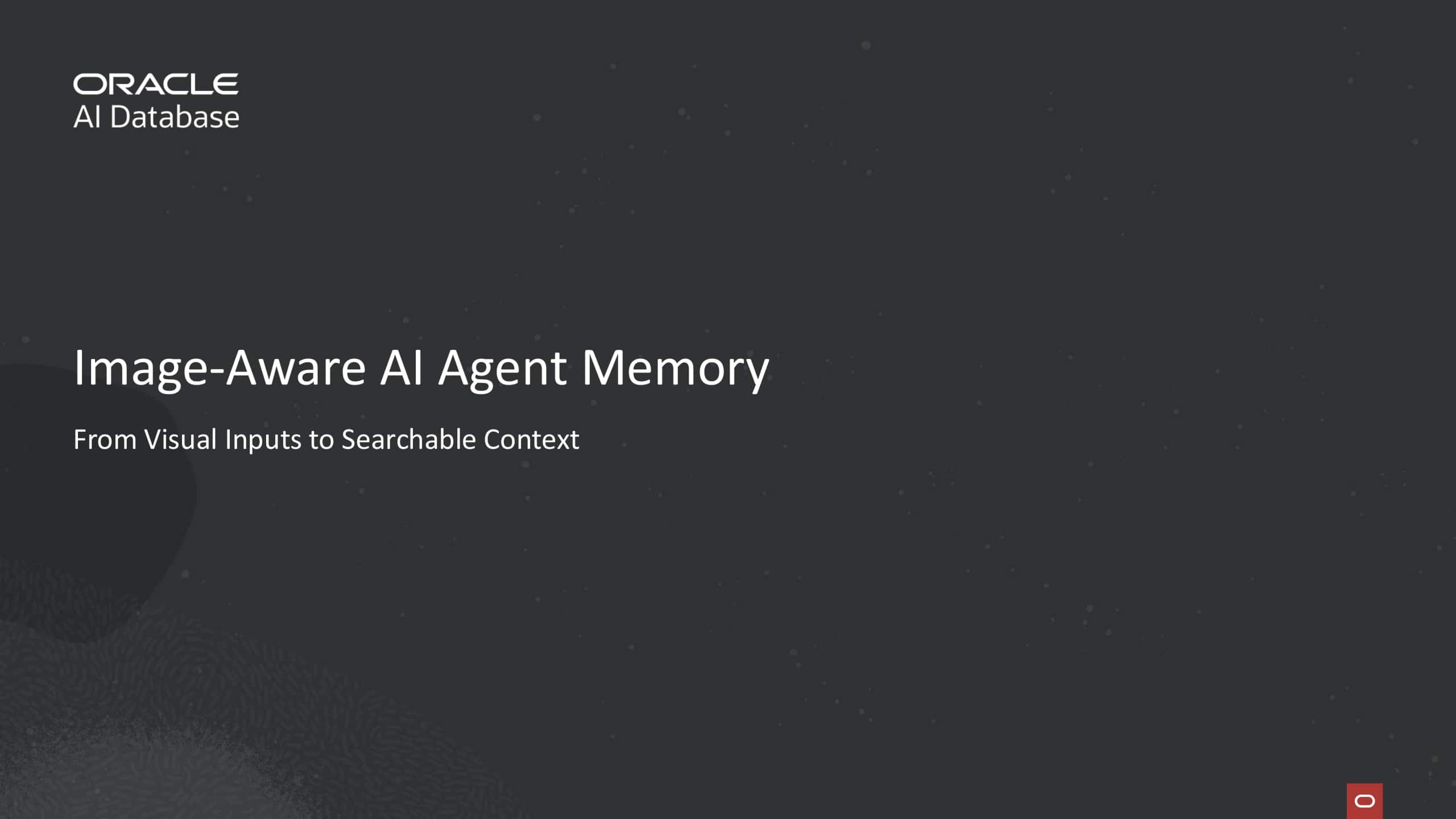 Image-Aware AI Agent Memory: From Visual Inputs to Searchable Context 