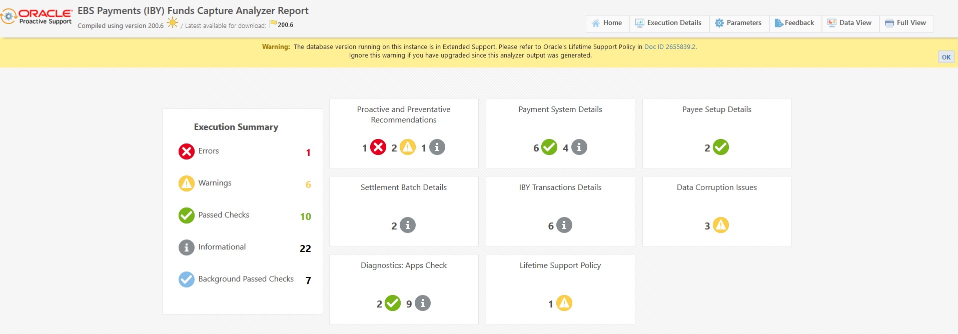 Announcing the release of the new and improved EBS CRM Payments Funds Capture Analyzer 200.6!