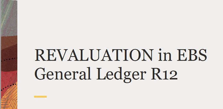 New Whitepaper Released: Revaluation in EBS General Ledger
