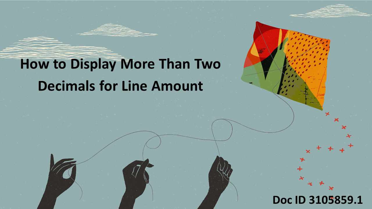 How to Display More Than Two Decimal Places in the Line Amount Field