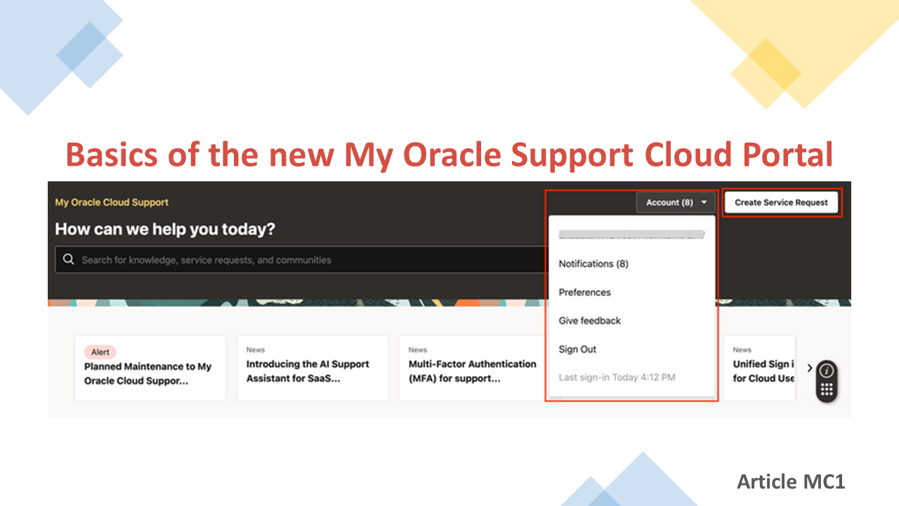 Getting Started With the New MOS Cloud Portal