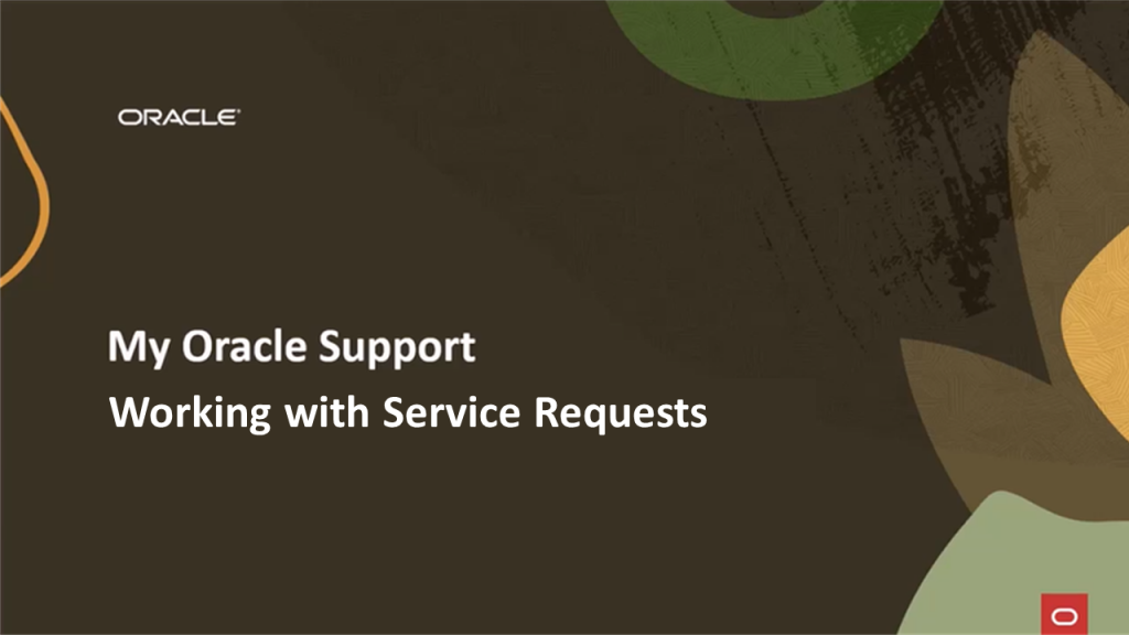 How Tos for Service Requests on the New MOS Cloud Portal