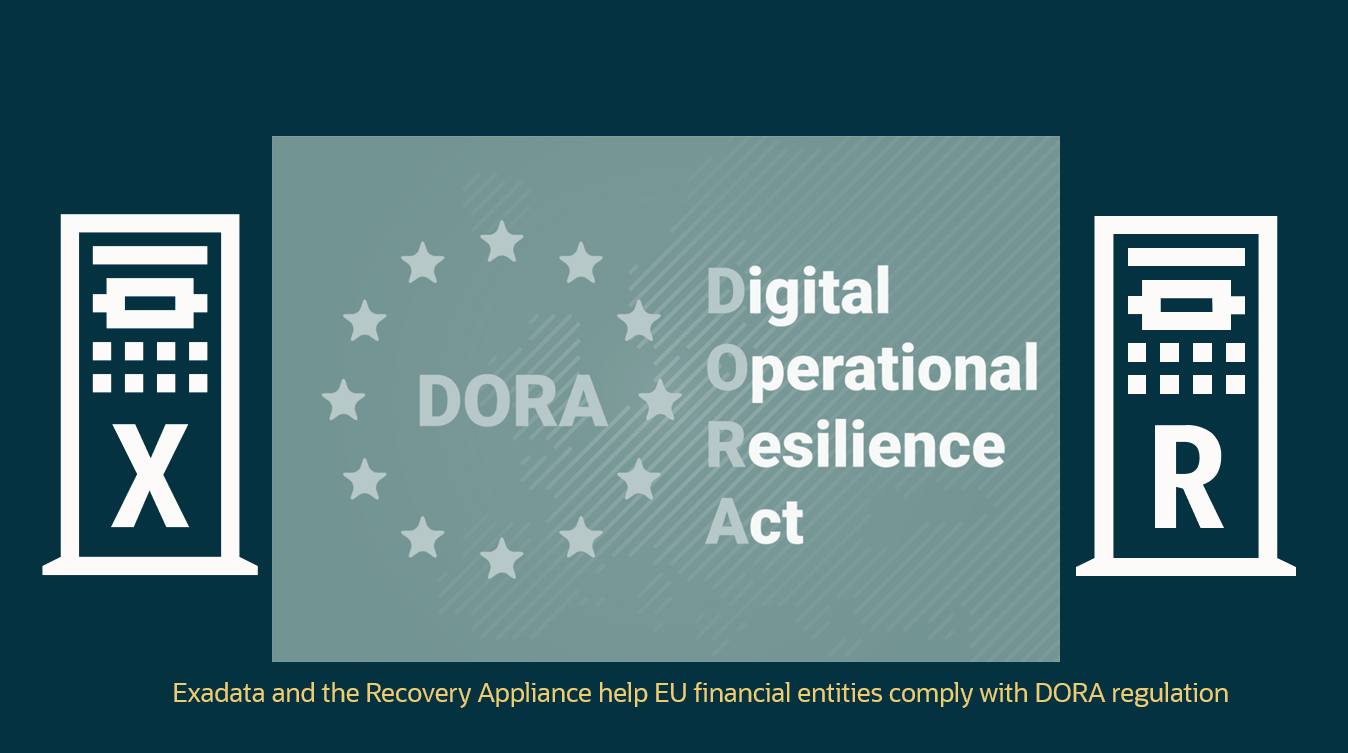 Exadata and Recovery Appliance help Customers align with Digital Operational Resilience Act (DORA)
