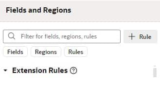 Visual Builder Express mode Business Rules